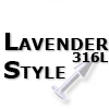 Stahl 316L- LAVENDER STYLE