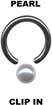 Klemmring mit Perle 14260