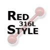 Steel 316L - RED STYLE
