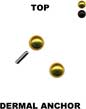 Top for dermal anchor 14194