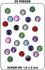 Assortment of Screw Balls 14241