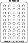 Assortment of Clamping Rings 14245