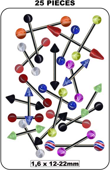 Assortment of Barbells-30159
