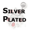 Steel 316L / Silver Plated