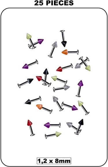 Assortment of labrets-30191