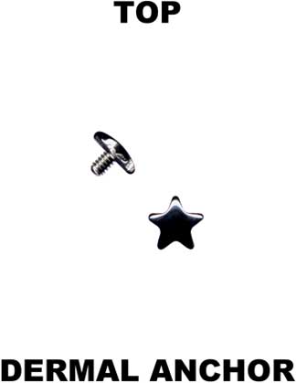 Top for dermal anchor-14191