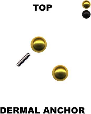 Top for dermal anchor-14194