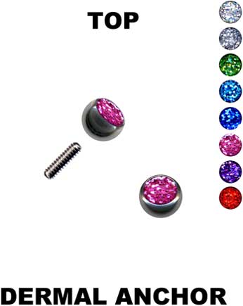 Top for dermal anchor-14199