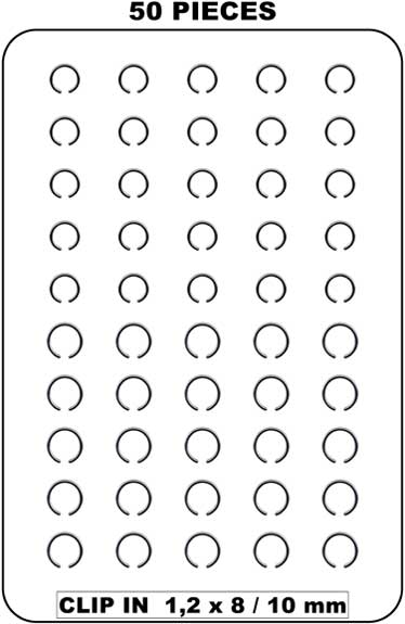 Assortment of Clamping Rings-14244