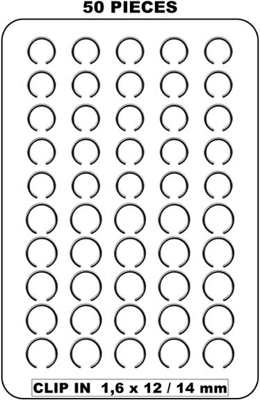 Assortment of Clamping Rings-14246