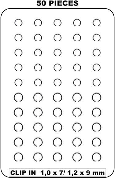 Assortment of Clamping Rings-14247