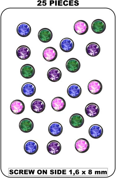 Assortment of Screw Balls-14257